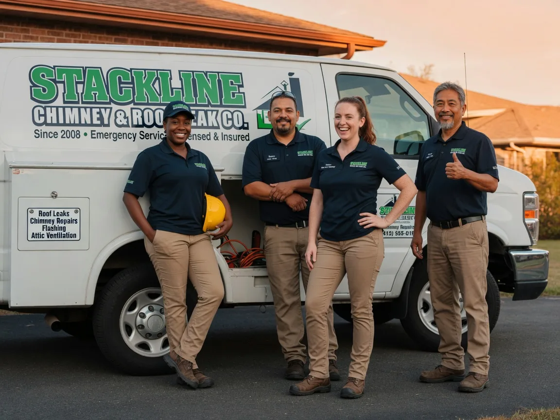 Chimney flashing repair company in Monroe, OH